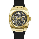 Guess Prodigy Black Dial Rectangle Case Multi-Function Men Watch - GW0569G2