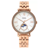 Fossil Women’s Quartz Rose Gold Stainless Steel Mother Of Pearl Dial 36mm Watch ES5165