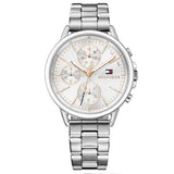 Tommy Hilfiger Women’s Quartz Stainless Steel Silver Dial 40mm Watch 1781787