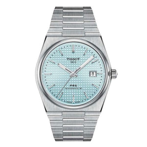 TISSOT PRX Men’s Swiss Made Powermatic Silver Stainless Steel Ice Blue Dial 40mm Watch T137.407.11.351.00