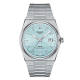 TISSOT PRX Men’s Swiss Made Powermatic Silver Stainless Steel Ice Blue Dial 40mm Watch T137.407.11.351.00