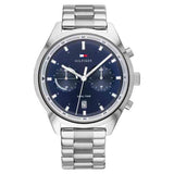 Tommy Hilfiger Men’s Quartz Stainless Steel Blue Dial 44mm Watch 1791725