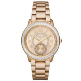 Michael Kors Women’s Quartz Stainless Steel Champagne Crystal Dial 40mm Watch MK6287