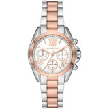 Michael Kors Women’s Quartz Two Tone Stainless Steel White Dial 36mm Watch MK7258