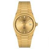 TISSOT PRX Women's Quartz Swiss Made Gold Stainless Steel Gold Dial 35mm Watch T137.210.33.021.00