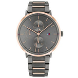 Tommy Hilfiger Women’s Quartz Two-tone Stainless Steel Grey Dial 38mm Watch 1782300