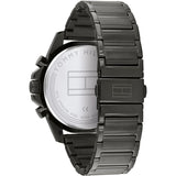 Tommy Hilfiger Men's Quartz Stainless Steel Grey Dial 45mm Watch 1791790