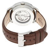 Fossil Men’s Automatic Leather Strap Cream Dial 44mm Watch ME3064