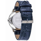 Tommy Hilfiger Men’s Quartz Leather Strap Blue Dial 44mm Watch 1710387