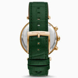 Michael Kors Women’s Quartz Green Leather Strap Green Dial 39mm Watch MK6985