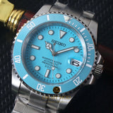 Seiko Mod Submariner “Sky Blue”