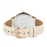 Tommy Hilfiger Women’s Quartz Cream Leather Strap Cream Dial 38mm Watch 1782022