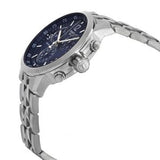 TISSOT Men’s Quartz Swiss Made Silver Stainless Steel Blue Dial 42mm Watch T114.417.11.047.00