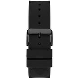 Guess Men’s Quartz Black Silicone Strap Black Dial 43mm Watch GW0203G8