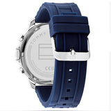 Tommy Hilfiger Men’s Quartz Blue Silicone Strap Blue Dial 50mm Watch 1710489