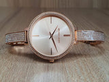 Michael Kors Women’s Quartz Stainless Steel Rose Gold Dial 36mm Watch MK3785