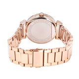 Michael Kors Women’s Quartz Rose Gold Stainless Steel Crystal Pave Dial 38mm Watch MK3339