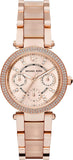 Michael Kors Women’s Rose Gold Dial 33mm Watch MK6110