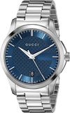 GUCCI G-Timeless Blue Dial Stainless Steel Unisex Watch Item No. YA126440