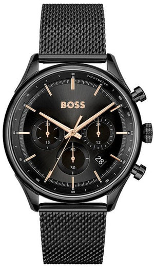 Hugo Boss Men's Chronograph Round Stainless Steel Wrist Watch 45 mm 1514065