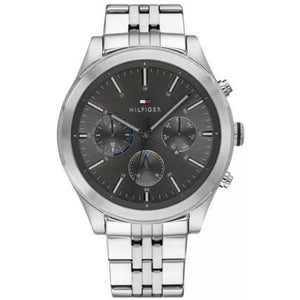 Tommy Hilfiger Men’s Quartz Stainless Steel Grey Dial 44mm Watch 1791737