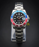 Seiko Mod GMT Master II "Pepsi"