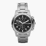 Fossil Men’s Chronograph Black Dial 45mm Watch FS4542