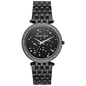 Michael Kors Women’s Quartz Stainless Steel Black Dial 39mm Watch MK3787