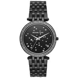 Michael Kors Women’s Quartz Stainless Steel Black Dial 39mm Watch MK3787