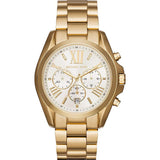 Michael Kors Unisex Quartz Stainless Steel Pearlescent Dial 43mm Watch MK6266