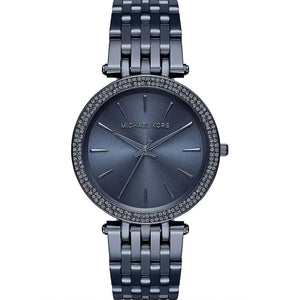 Michael Kors Women’s Quartz Stainless Steel Blue Dial 39mm Watch MK3417