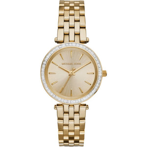 Michael Kors Women’s Quartz Gold Stainless Steel Gold Dial 33mm Watch MK3365