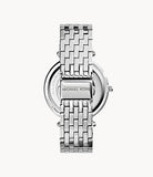 Michael Kors Women’s Quartz Stainless Steel Silver Dial 39mm Watch MK3190