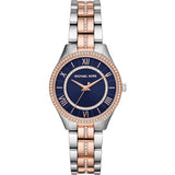 Michael Kors Women’s Two Tone Blue Dial 33mm Watch MK3929