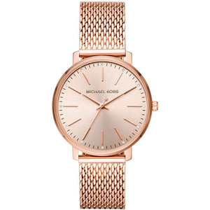 Michael Kors Women’s Quartz Stainless Steel Rose Gold Dial 38mm Watch MK4340