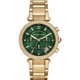 Michael Kors Women's Parker Gold Chronograph Watch MK6263