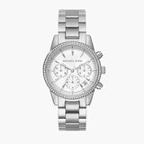 Michael Kors Women’s Quartz Stainless Steel White Dial 37mm Watch MK6428