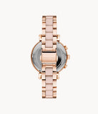 Michael Kors Women’s Chronograph Quartz Stainless Steel Rose Gold Dial 39mm Watch MK6560