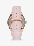 Michael Kors Women’s Quartz Silicone Strap Pink Dial 40mm Watch MK6946