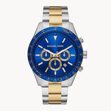 Michael Kors Men’s Quartz Stainless Steel Blue Dial 45mm Watch MK8825