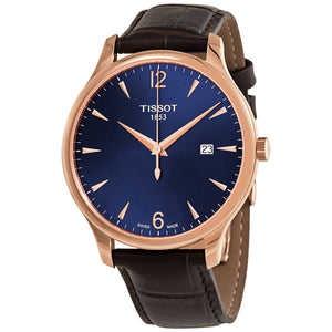 Tissot Tradition Quartz Blue Dial Men's Watch T063.610.36.047.00