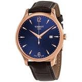 Tissot Tradition Quartz Blue Dial Men's Watch T063.610.36.047.00