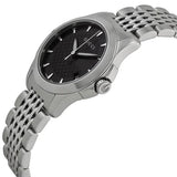 Gucci Women’s Swiss Made Quartz Silver Stainless Steel Black Dial 27mm Watch YA126502