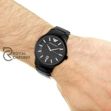 Armani Renato All Black Ar11184 Watch For Men