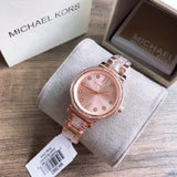 Michael Kors Women’s Quartz Stainless Steel Rose Gold Dial 36mm Watch MK3882