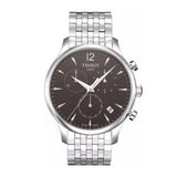 TISSOT Men’s Quartz Swiss Made Stainless Steel Black Dial 42mm Watch T063.617.11.057.00