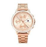 Tommy Hilfiger Women’s Quartz Stainless Steel Gold Dial 40mm Watch 1781788