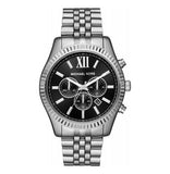 Michael Kors Uni sex Quartz Stainless Steel Black Dial 38mm Watch MK5708