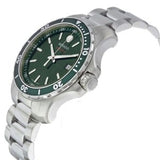 Movado Men’s Quartz Swiss Made Stainless Steel Green Dial 40mm Watch 2600136