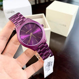 Michael Kors Slim Runway Purple Women's Watch MK4507